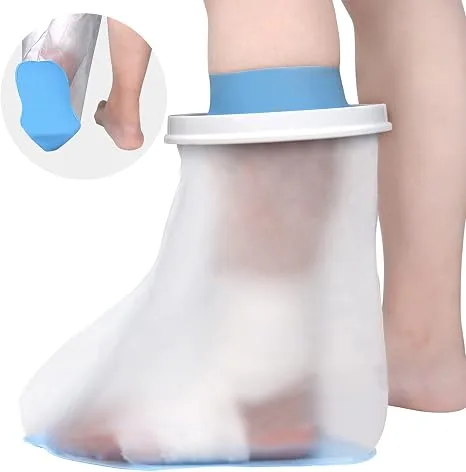 Funda impermeable para pies para ducha de adultos