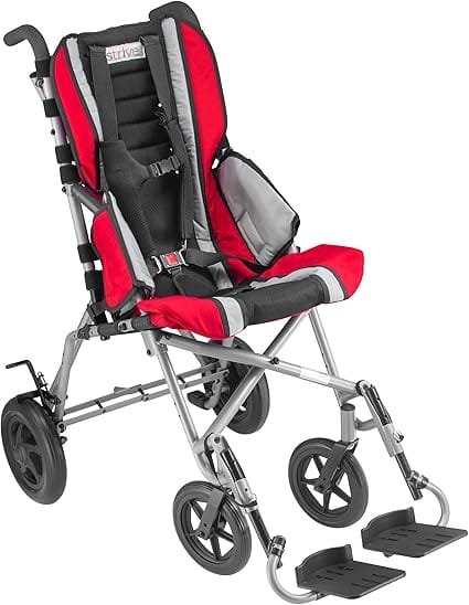 Silla de ruedas de paseo plegable