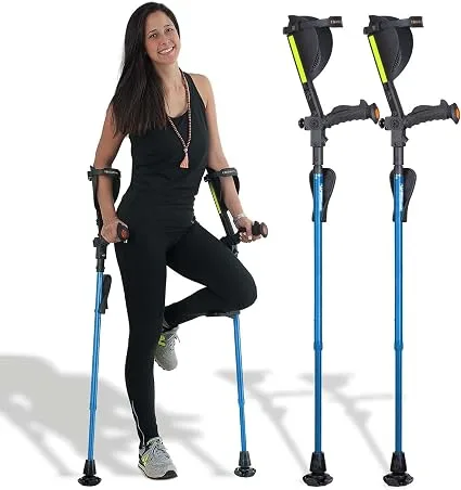 Muletas Profecionales Adulto 5–6 6 pulgadas ajustable