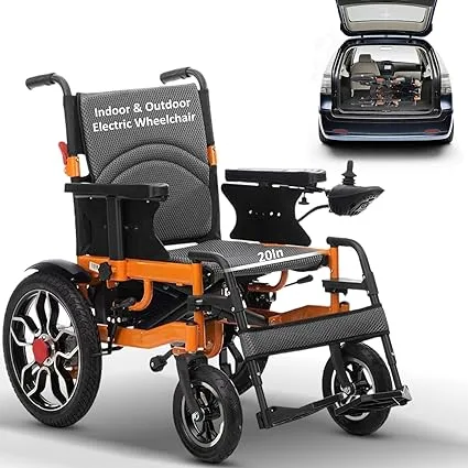 Silla de ruedas eléctrica compacta para terrenos difíciles