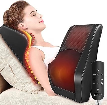 Masajeador de cuello y espalda con calor